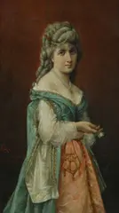 Ritratto di dama by Domenico Mazzoni, cm., offered Jun 2019