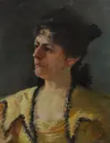 Raimundo de Madrazo y Garreta, Ritratto di donna, cm.