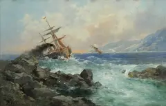Rufin Sudkovsky, Nave in burrasca, cm.