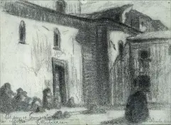 Caseggiati con figure by Luigi Michelacci, cm., offered Jun 2019