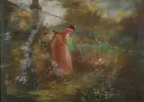 Giuseppe Barison, Donna in giardino