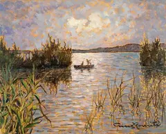 Pescatori by Gino Romiti, cm., offered Jun 2019