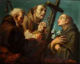 Giuseppe Varotti, Sant' Antonio da Padova, San Francesco e Sant’Antonio Abate, cm.