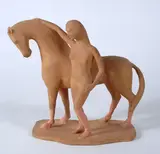 Aldo Salvadori, Figura con cavallo
