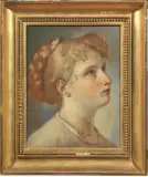 Vincenzo Camuccini, Maid, oil on canvas