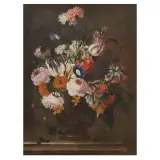 Carel van Vogelaer, Flowers In A Vase