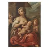 Giuseppe Nuvolone, The Charity, oil on panel