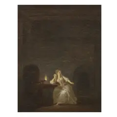 Jean-Frédéric Schall, A Vestale, oil on canvas