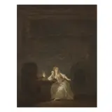 Jean-Frédéric Schall, A Vestale, oil on canvas