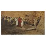 Domenico Morelli, Resurrection Of Lazarus, oil on canvas