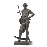 Hamo Thornycroft, The Mower, bronze