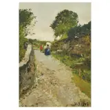 Lorenzo Delleani, A Walk In The Countryside
