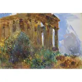 Plinio Nomellini, The Temple Of Concordia