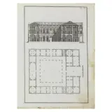 Giorgio Domenico Fossati, Prospetto Di Palazzo Thiene, stampa