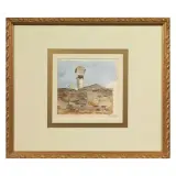 Studio Di Camino by Pietro Fragiacomo, watercolour on paper, offered May 2022