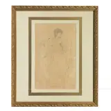 Studio Di Donna by Pietro Fragiacomo, watercolour on paper, offered May 2022