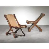 Don S. Shoemaker, A Pair Of «Sling Swinger» Armchairs