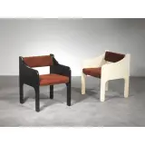 Raffaella Crespi, Untitled, A PAIR OF «CRISTINA» ARMCHAIRS