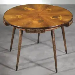 Card Table by Osvaldo Borsani, WOODEN STRUCTURE, offered Apr 2022