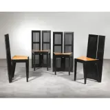 Andrea Branzi, Four «Lubekka» Chairs
