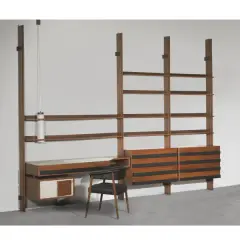 Untitled by a Gastone Rinaldi, WOODEN BOOKCASE, offered Apr 2022