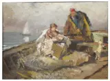 Mosè Bianchi, The Fisherman Family