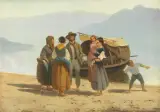 Giuseppe Canella, Figures On The Beach