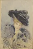 Pietro Scoppetta, Lady With Hat