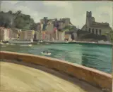 Luigi Bracchi, Paris, oil on plywood