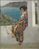 Cipriano Mannucci, Girl With Umbrella