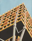 Marco Petrus, Tower 2007, oil on canvs