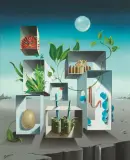 Georges Spiro, Surrealist composition 1972