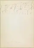Giosetta Fioroni, Untitled indian, ink and pencil on paper