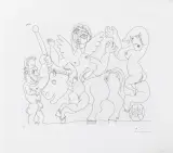 Pablo Picasso, Untitled 1970