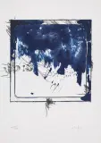 Mario Schifano, Untitled, lithograph