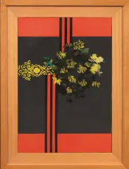Untitled by Rinaldo Burattin, Fiori per il popolo milanista, offered Feb 2022