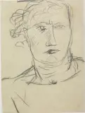 Mario Sironi, Head 1920 ca