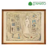 Massimo Campigli, La Dame Blanche, lithography