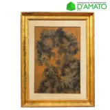 Corrado Cagli, Ipponatte 1968, mixed media on canvas