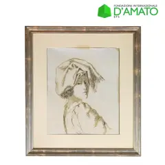 Giulia by Corrado Cagli, lithography, offered Feb 2022