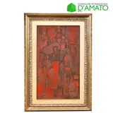Corrado Cagli, Tribal figures 1975