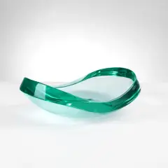 Erwin Burger, Untitled, Svuotatasche in vetro Produzione Fontana Arte