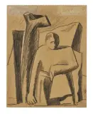 Alberto Magnelli, Figura nel paesaggio