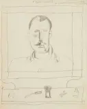 Franco Gentilini, Autoritratto 1954