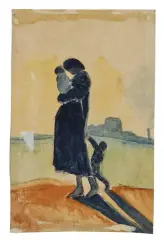 Carlo Erba, Donna che legge il giornale