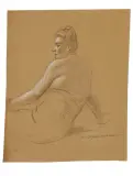 Marcello Dudovich, Figura seduta