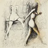 Nudi di donne 1968 by Renato Guttuso, offered Nov 2021