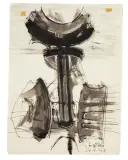 Gianni Bertini, Senza titolo 1958