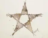 Gilberto Zorio, Senza titolo 2000 granella di pietra lavica