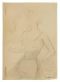 Marcello Dudovich, Pizzaiola (Sofia Loren) 1950-1